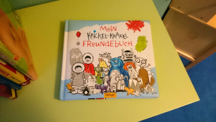 Mein Krickel-Krakel Freundebuch: Das kreative Erinnerungsalbum
