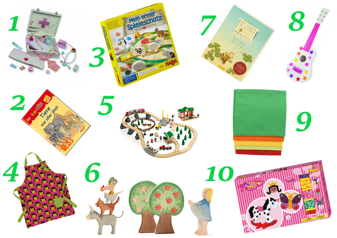 Ellas Wunschzettel: 10 Geschenketipps für Kinder ab 2 1/2 Jahren