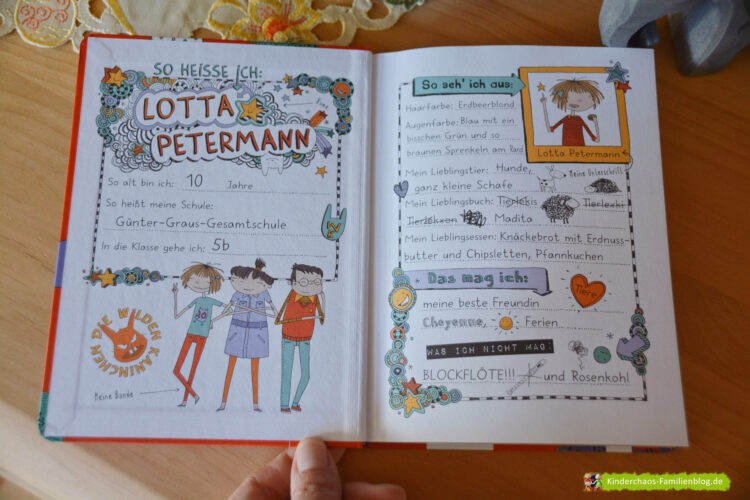 Dein Lotta-Leben Freundebuch Mein Kinder Schulkind Schule
