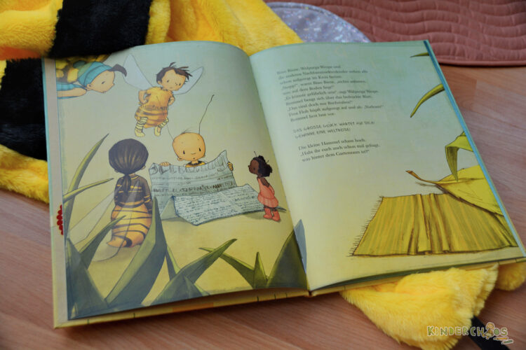 Die kleine Hummel Bommel sucht das Glück Kinderbuch Bilderbuch Kinderbücher