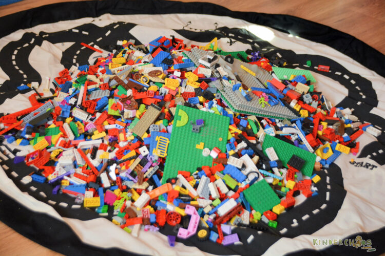 Play & Go Sack Spielsack Aufbewahrungssack Aufräumsack aufräumen Kinderzimmer Ordnung Roadmap Lego