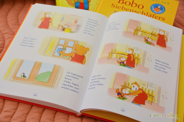 Bobo Siebenschläfer Brotspiel Abendbrot Kinderbücher Kleinkinder Kinder Bilderbücher