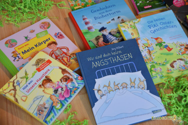 Carlsen Verlag Kinderbücher Guck Mal Mein Körper Hör Mal Unsere Haustiere Wir sind doch keine Angsthaben Geschichten aus dem Bücherturm