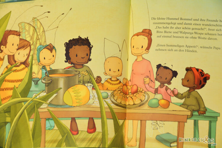Die kleine Hummel Bommel feiert Ostern Britta Sabbag Maite Kelly Joelle Tourlonias Kinderbuch