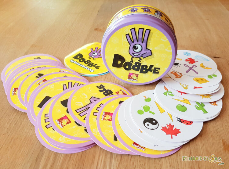 Dobble Kinderspiel Partyspiel Reaktionsspiel Kinder Kartenspiel Gesellschaftsspiel