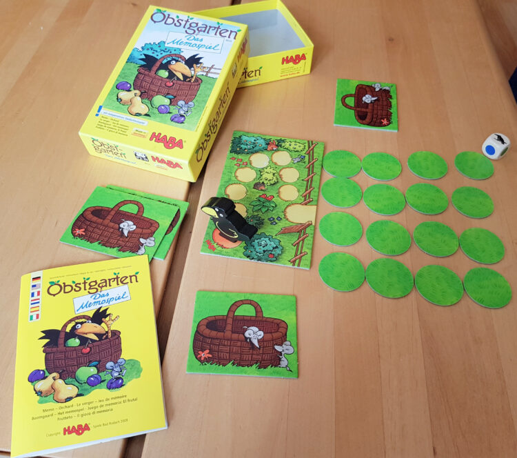 Haba Obstgarten Das Memospiel Mitnehmspiel Kinderspiel Gesellschaftsspiel