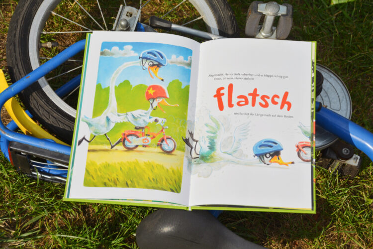 Klingeling Fahrradfahren ist entenleicht Günther Jakobs Kinderbuch