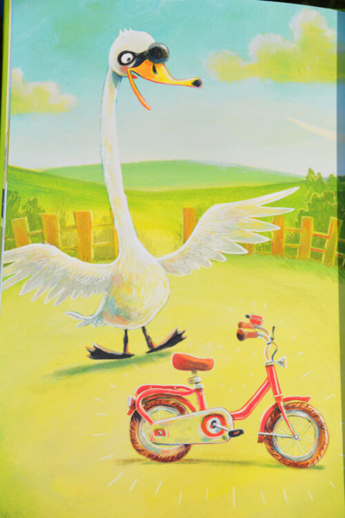 Klingeling Fahrradfahren ist entenleicht Günther Jakobs Kinderbuch