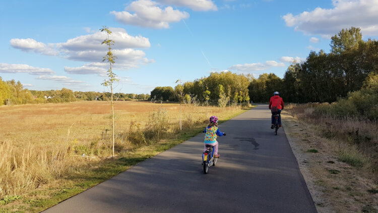 Geocaching Fahrradtour mit der Familie