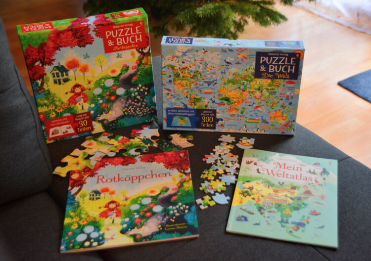 Puzzle & Buch Usborne Verlag