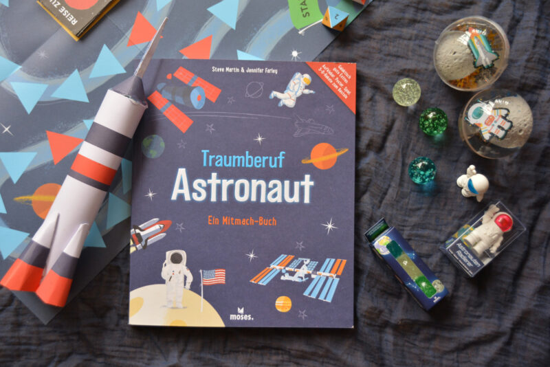 Traumberuf Astronaut: Ein Mitmach-Buch und mehr aus dem moses. Verlag + Gewinnspiel