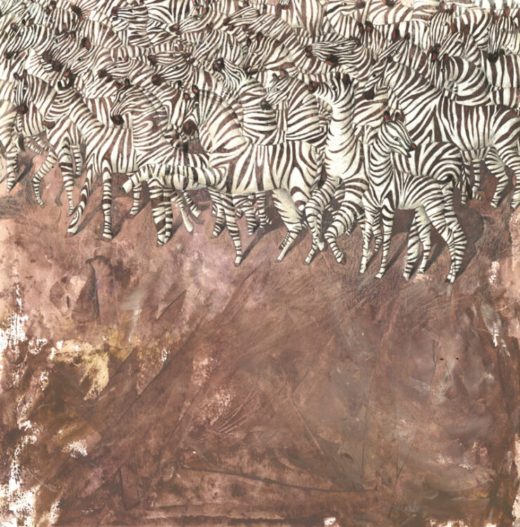 Zebras von Constanze von Kitzing