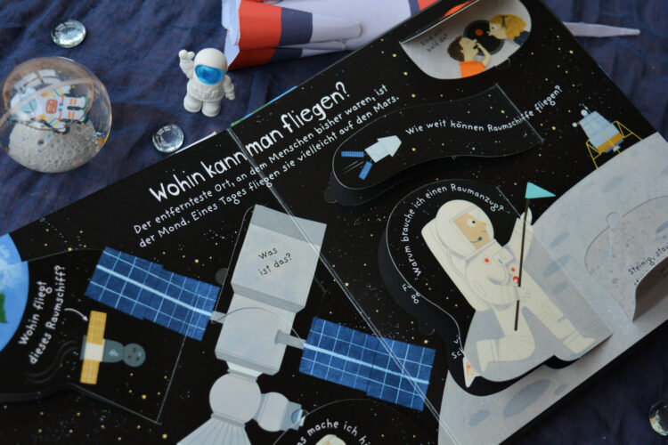 Reise in den Weltraum Kinderbuch
