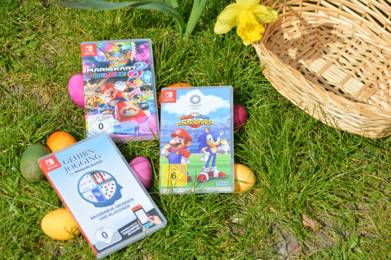 Osterverlosung: Ein Osterkorb voll Spielspaß für die Nintendo Switch!