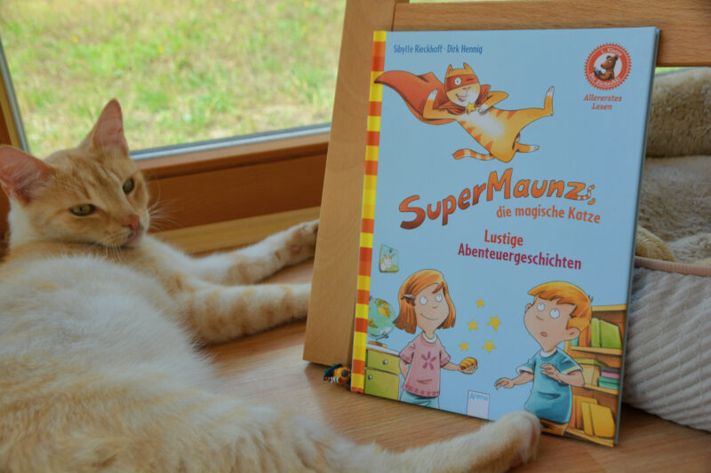 Der Bücherbär – 1. Klasse: SuperMaunz, die magische Katze + Verlosung