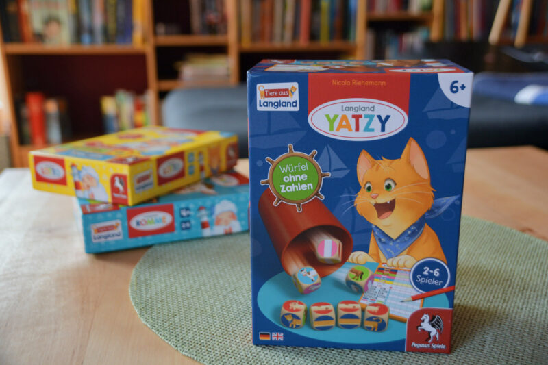 Langland Yatzy: Ein Spieleklassiker für Familien mit Kids von Pegasus Spiele + Gewinnspiel