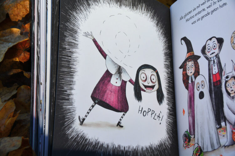 Mortina Zombie-Mädchen Kinderbuch