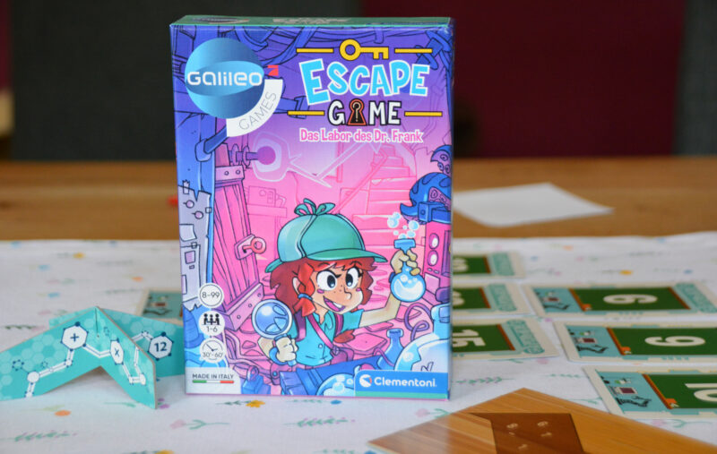 Escape Game für Kinder: Das Labor des Dr. Frank
