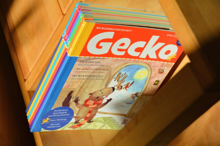 Gecko Bilderbuchzeitschrift