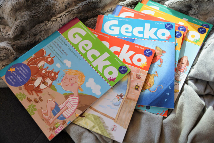 Gecko Bilderbuchzeitschrift ohne Werbung