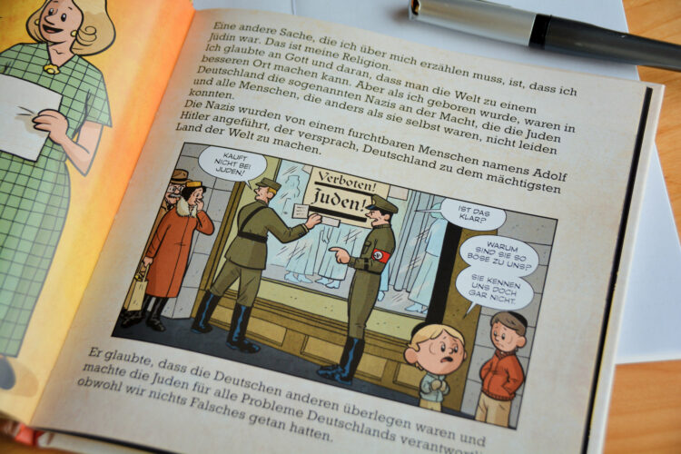 Kindercomic Nazis Judentum