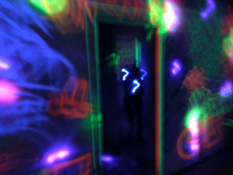 Lasertag im Wrecking House
