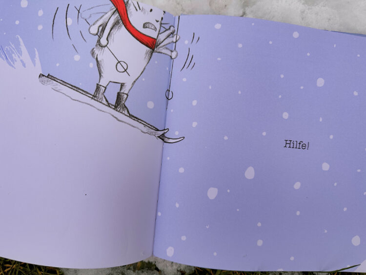 Kinder Mitmachbilderbuch Ski