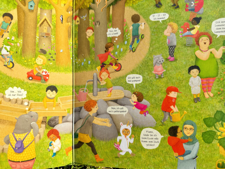 Kita Kindergarten Wimmelbuch