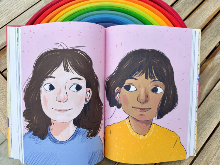 Regenbogentage Kinderbuch Comic
