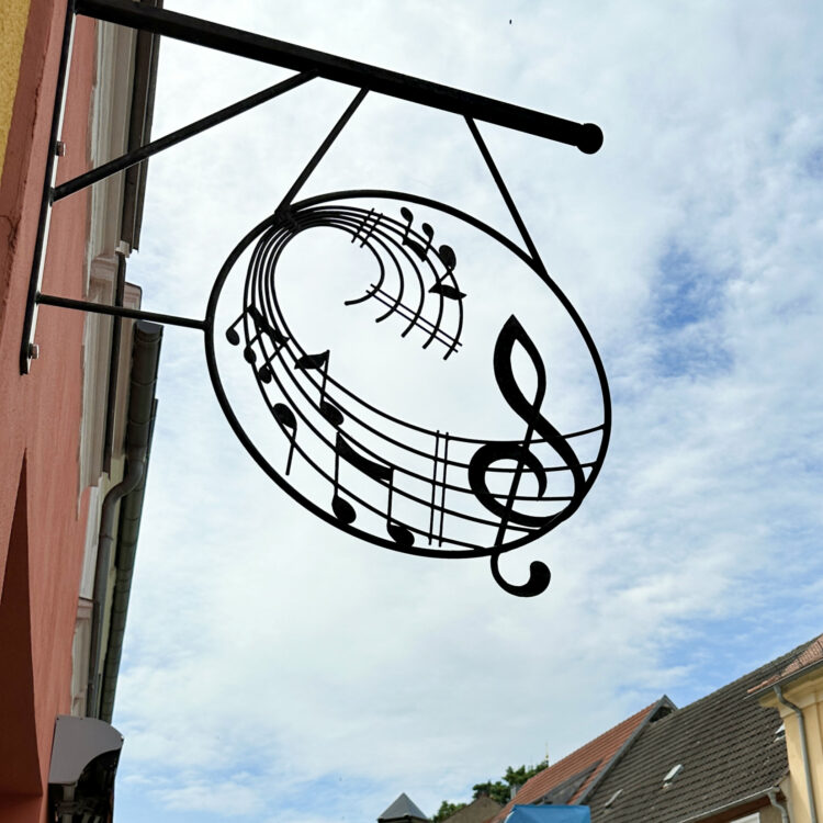 Kyritz Ladenschild Musik