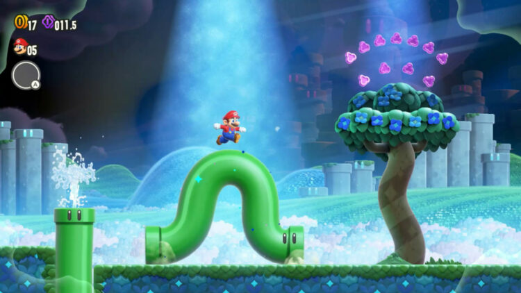 Super Mario Bros. Wonder Raupen-Röhre