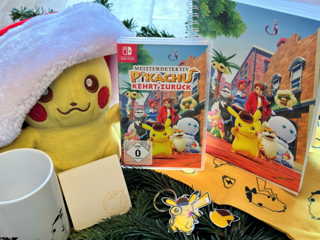 Nintendo Switch-Weihnachtsgewinnspiel: Meisterdetektiv Pikachu kehrt zurück