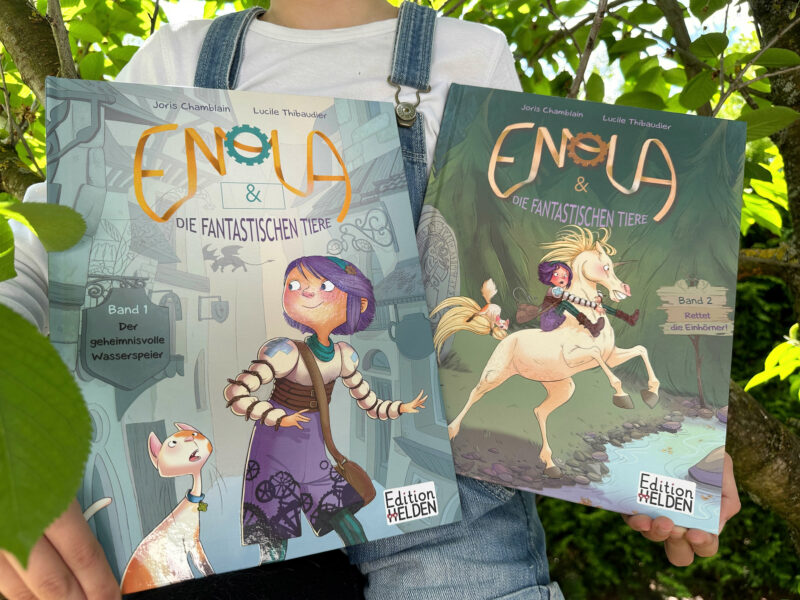 KidsComicDay 2024: Enola & die fantastischen Tiere + Gewinnspiel